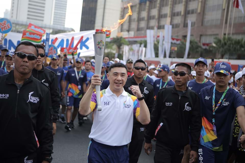 Pawai Obor Asian Games 2018